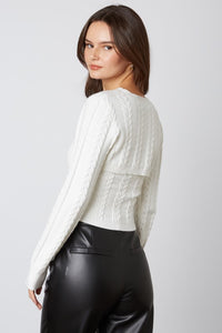 FINAL SALE Kayla Sweater Set-Ivory