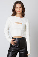 FINAL SALE Kayla Sweater Set-Ivory
