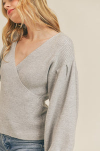 FINAL SALE Serena Sweater-Grey
