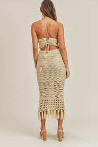 FINAL SALE Jade Crochet Top