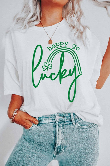 Happy Go Lucky Tee