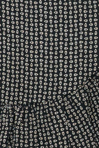 FINAL SALE Trinity Skort-Printed Black