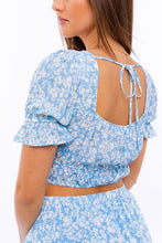 FINAL SALE Maile Top-Blue