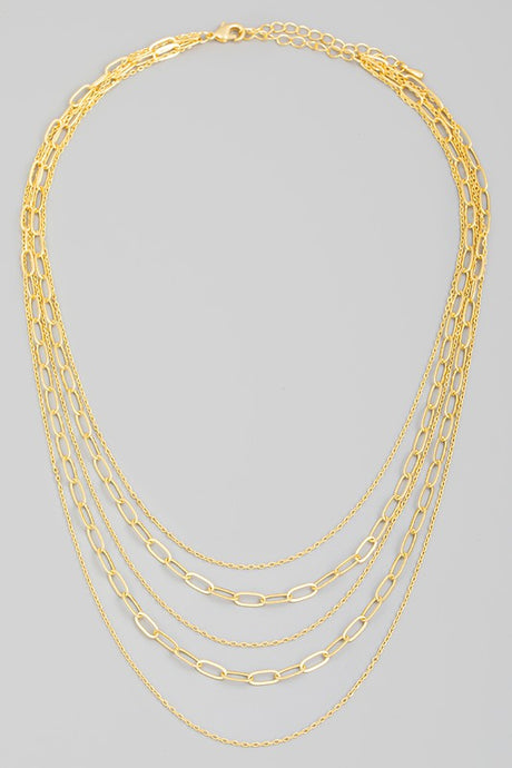 Layered Chain Necklace