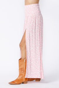 FINAL SALE Michelle Maxi Skirt-Pink