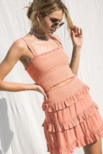 FINAL SALE Mandy Tank-Peach