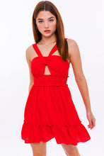Davina Dress-Red