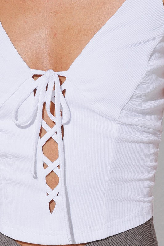 Trisha Top-White