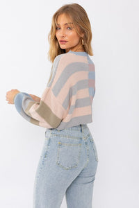 FINAL SALE Corinne Cropped Sweater