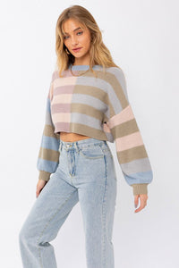 FINAL SALE Corinne Cropped Sweater