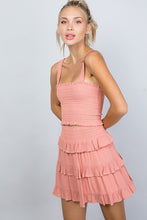 FINAL SALE Mandy Tank-Peach