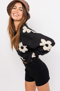 Daisy Sweater-Black