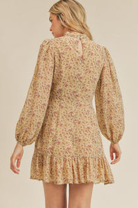 Mariah Mock Neck Dress