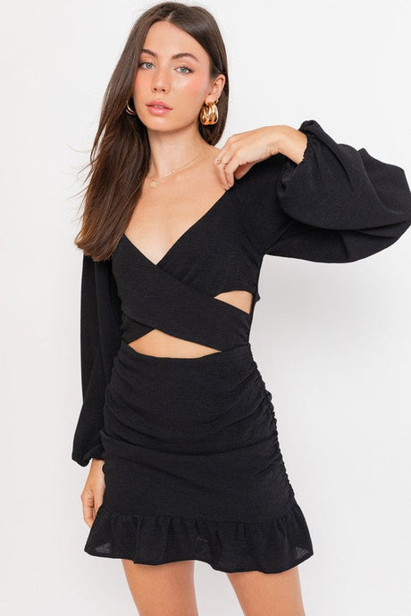 FINAL SALE Pacey Dress-Black