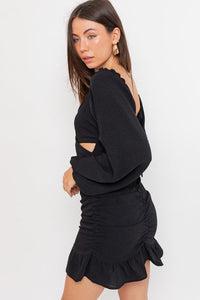 FINAL SALE Pacey Dress-Black
