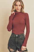 Vivian Sweater-Burgundy
