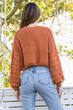 FINAL SALE Vivian Sweater-Rust