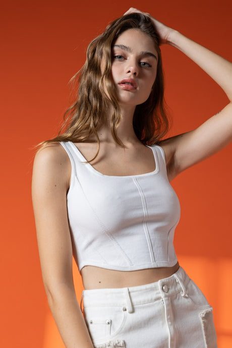 FINAL SALE Kayla Top-Ivory