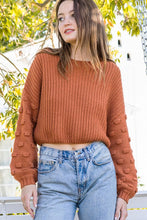 FINAL SALE Vivian Sweater-Rust