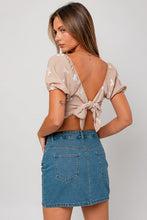 FINAL SALE Bow Crop Top