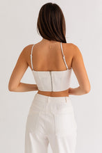 FINAL SALE Cici Corset Crop Top