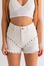 Rochelle Shorts-White