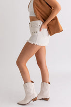 Rochelle Shorts-White