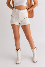 Rochelle Shorts-White