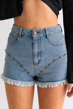 Rochelle Shorts-Denim