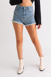Rochelle Shorts-Denim