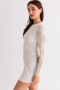 FINAL SALE Lucy Dress-White