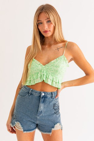 FINAL SALE Alexia Crop Top