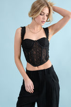 Kirsten Corset Top-Black