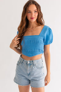 Missy Top-Blue