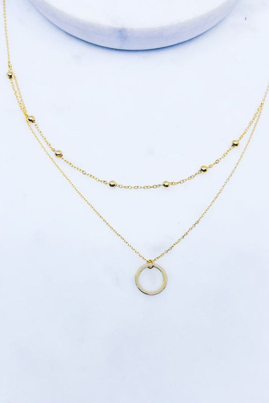 Ring Chain Necklace