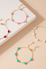 Heart Charm Bracelet