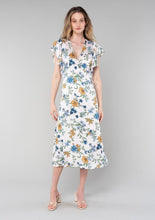 FINAL SALE Raven Wrap Dress