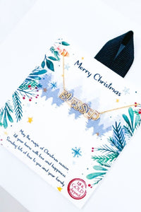 Merry Blessed Necklace