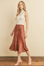 FINAL SALE Julia Midi Skirt-Rust