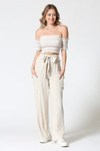 FINAL SALE Sylvie Top-Off White