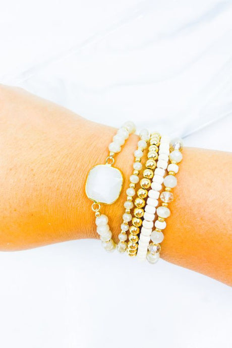 Stone Stretch Bracelet