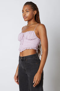 FINAL SALE Camille Top-Orchid