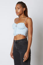 FINAL SALE Camille Top-Blue