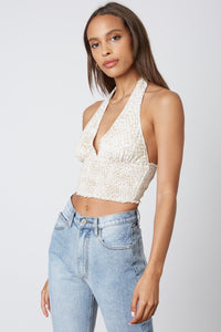 FINAL SALE Ashley Top-Tan