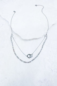 Link Ring Necklace