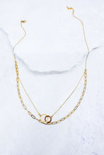 Link Ring Necklace
