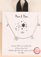 Moon & Stars Necklace