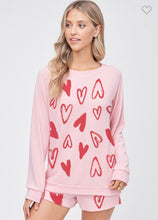 Heart Short PJs-Pink