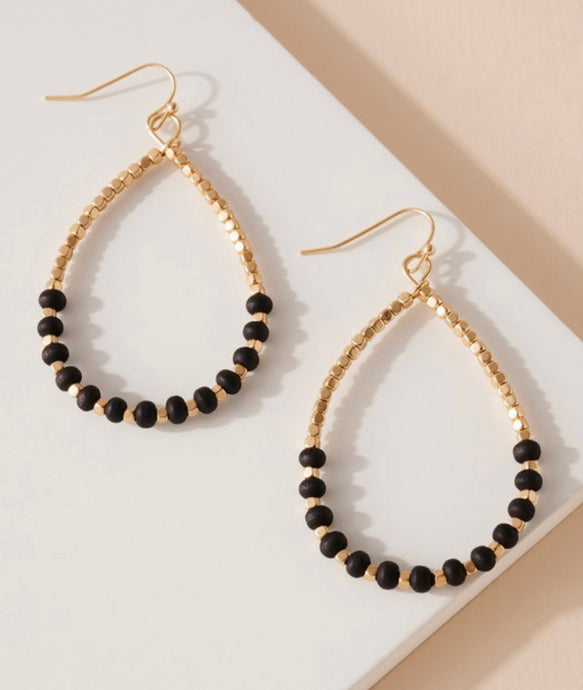 Candi Earrings-Black