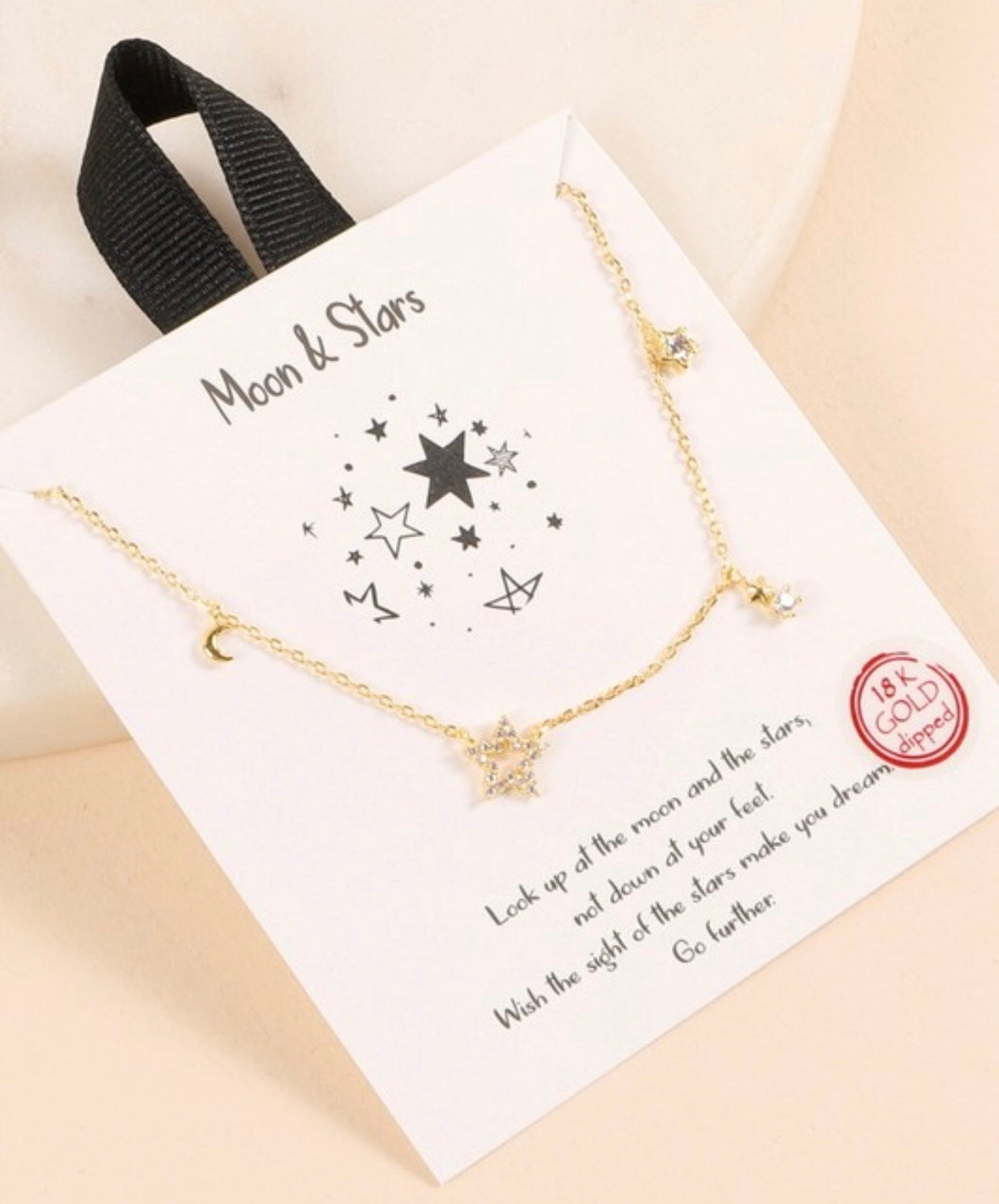 Moon & Stars Necklace